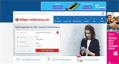 Desktop Screenshot of billiger-telefonieren.de